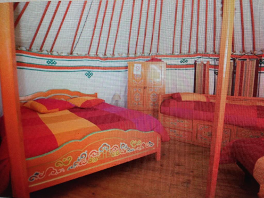 Camping Domaine De Mepillat Saint-Nizier-le-Bouchoux 객실 사진